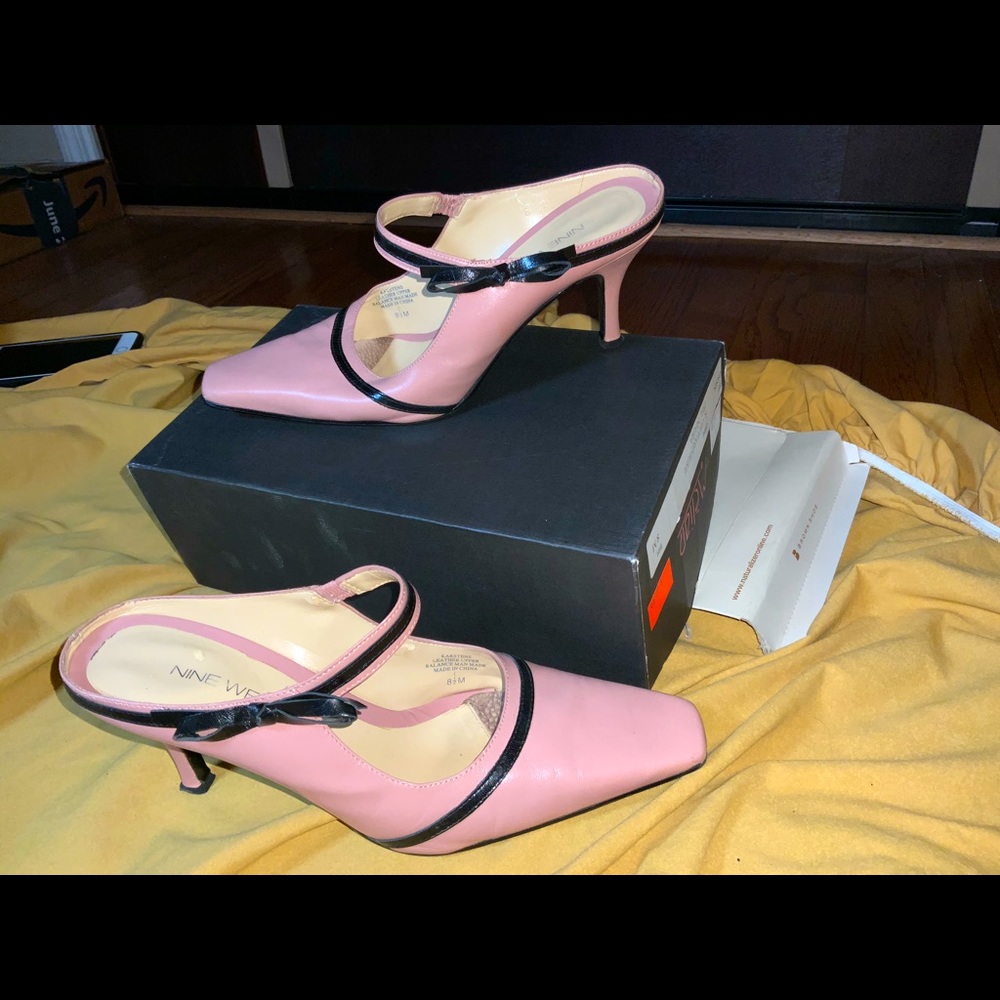 Vintage Pretty In Pink Mule